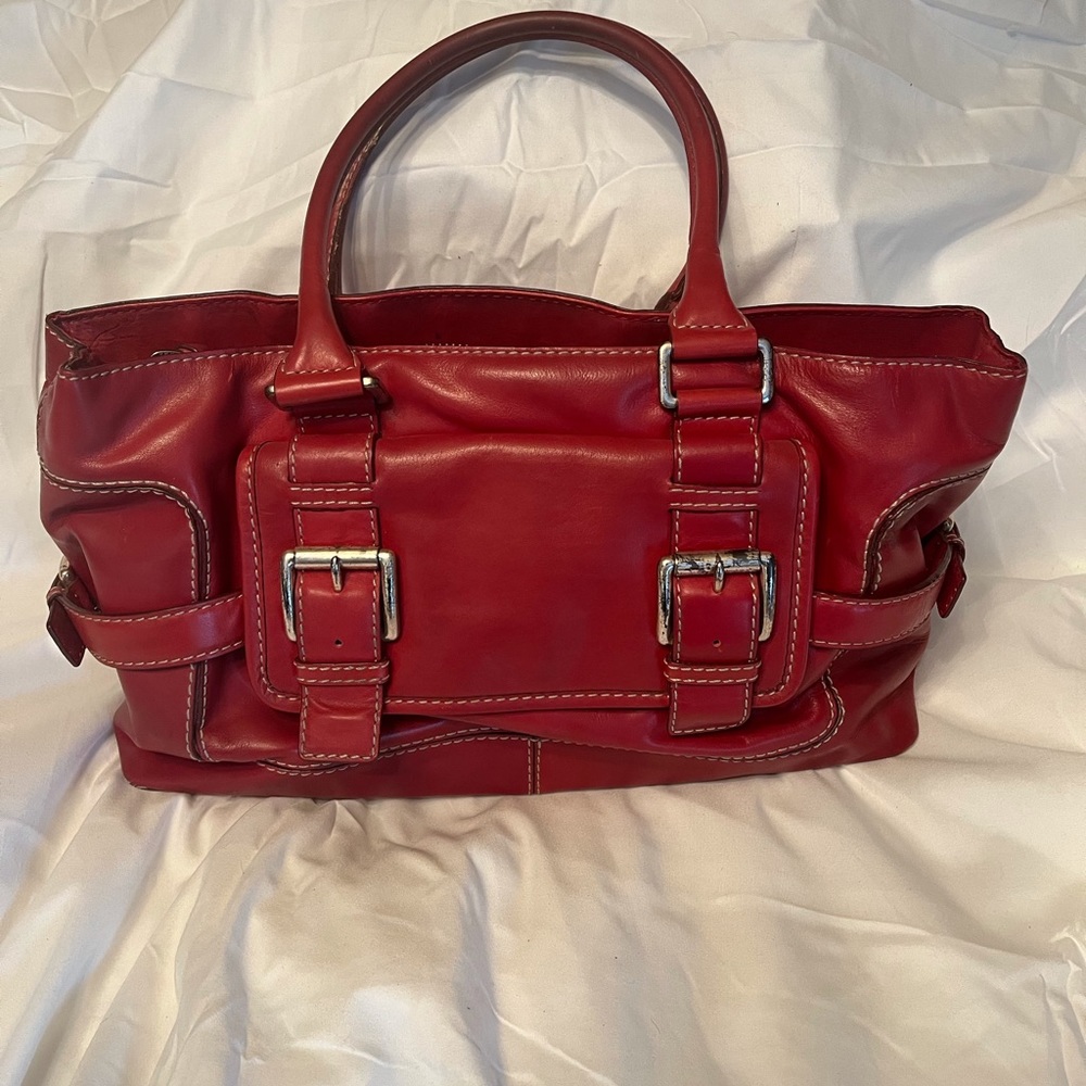 Micheal Kors Red satchel
